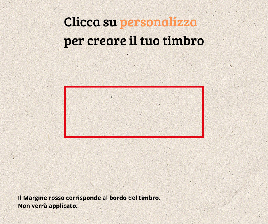 Personalizza il tuo timbro online
