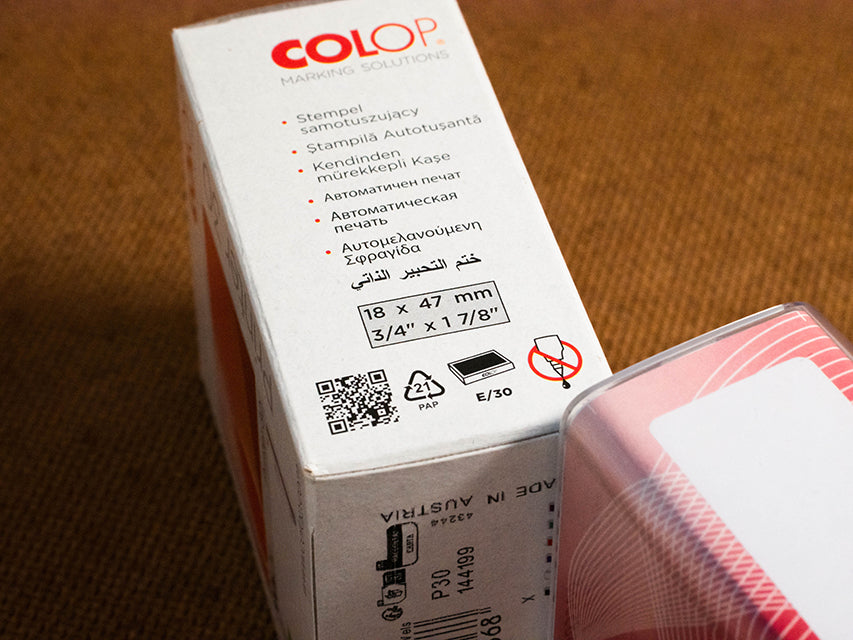 Timbro personalizzato Colop printer 30
