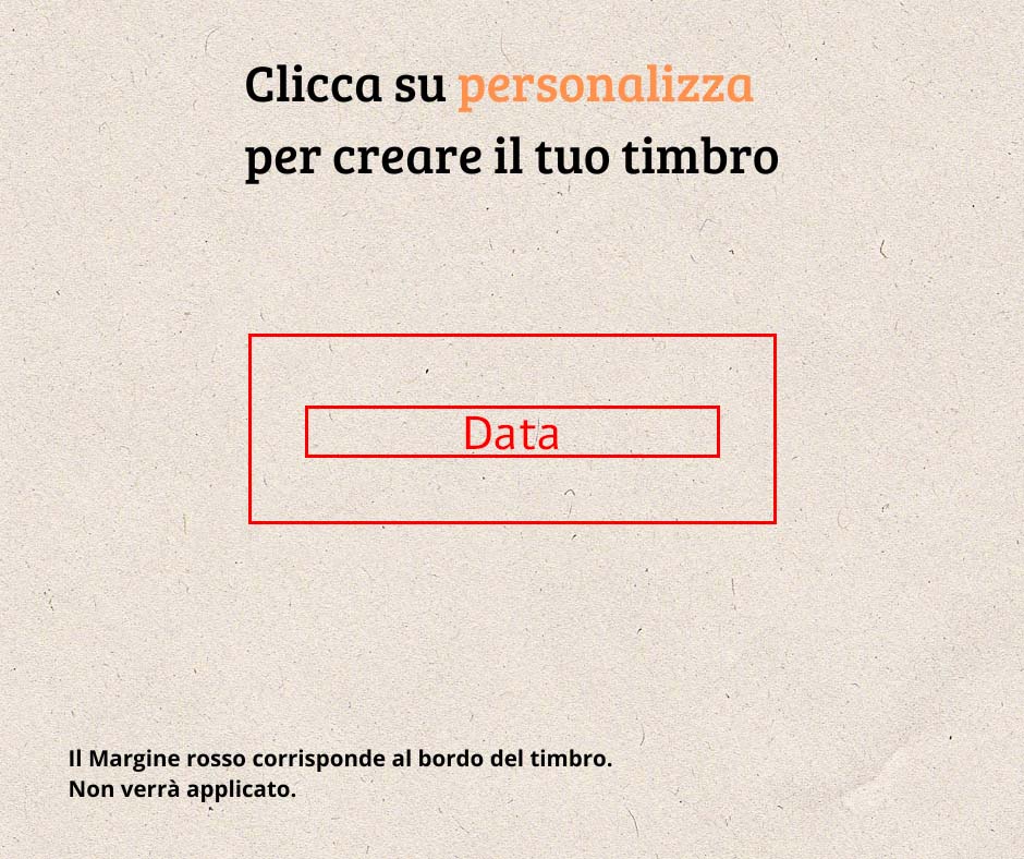 Timbro personalizzato datario printer S260