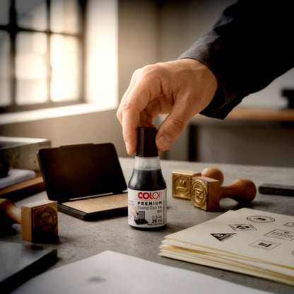 Inchiostro per timbri 25ml